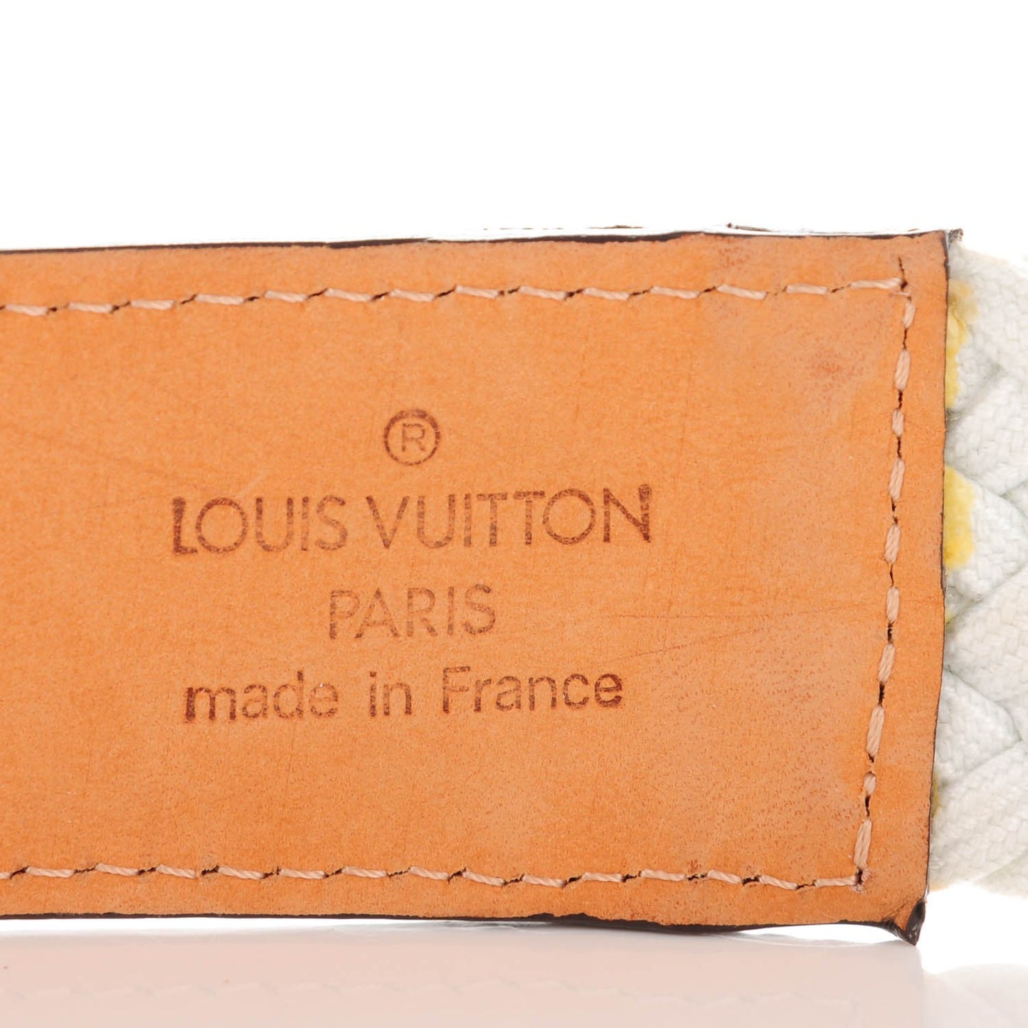 Monogram Woven Belt 80 32