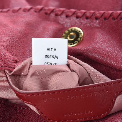 Stella McCartney Shaggy Deer Mini Falabella Fold Over Tote Plum 7 of 10