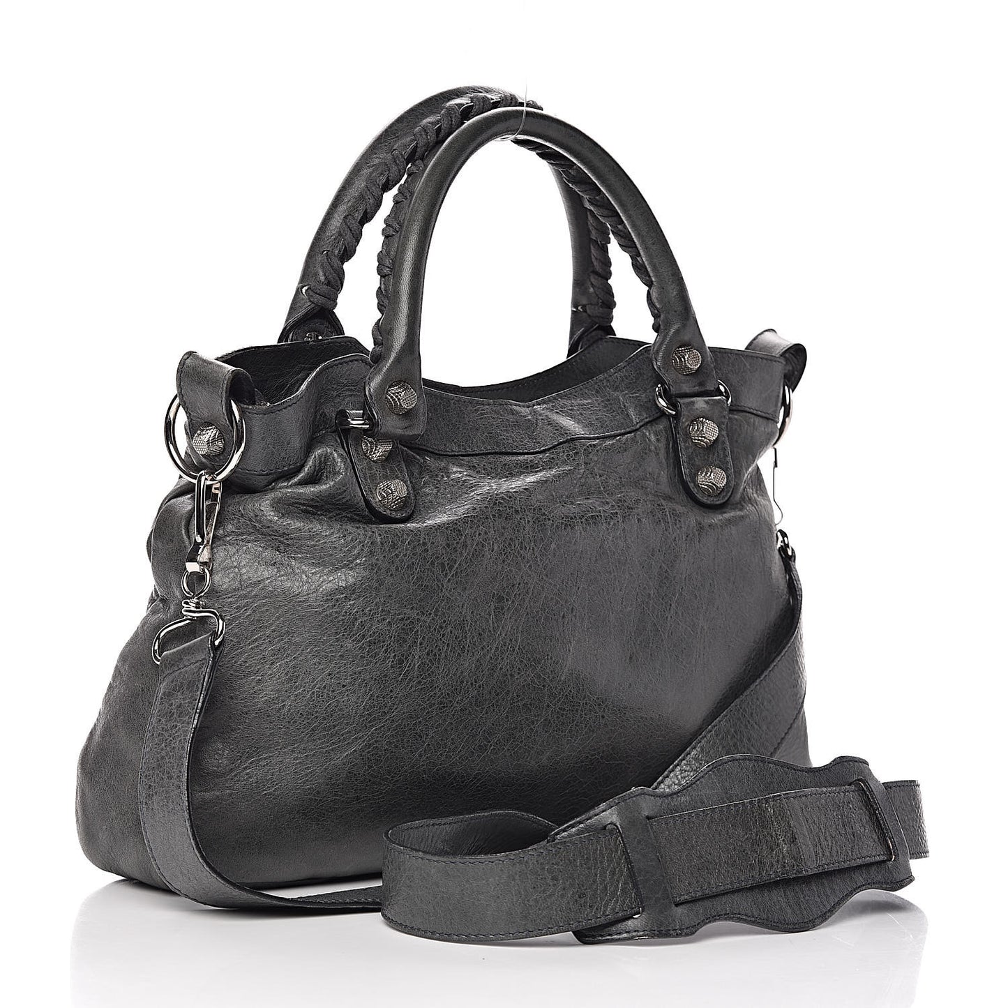 Agneau Giant 12 Silver Hardware Town Anthracite