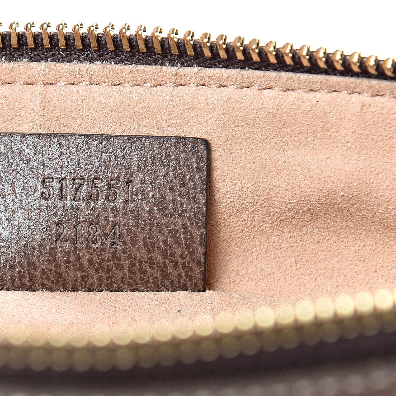 Gucci GG Supreme Monogram Large Ophidia Pouch Clutch Brown 6 of 9