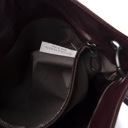 Bottega Veneta Nappa Intrecciato VN Crossbody Messenger Bag Aubergine 6 of 11