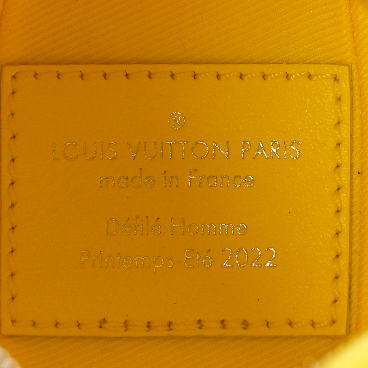 Louis Vuitton Monogram Lemon Pouch Yellow 7 of 9