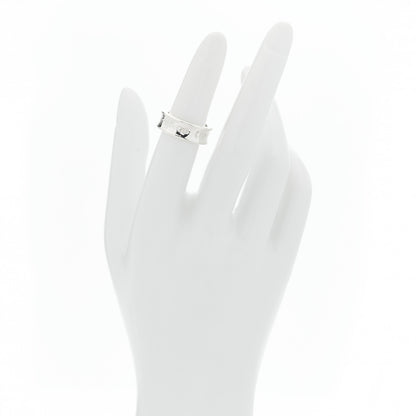 Tiffany Sterling Silver 1837 Band Ring 49 5 2 of 6