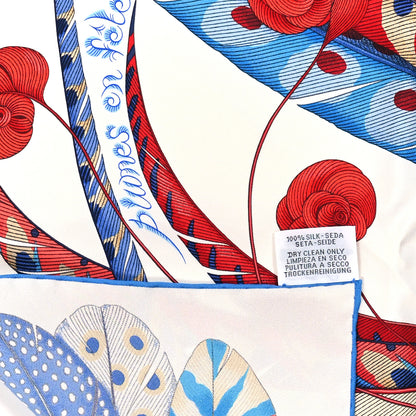 Hermes Silk Plumes En Fete Scarf 90 4 of 6