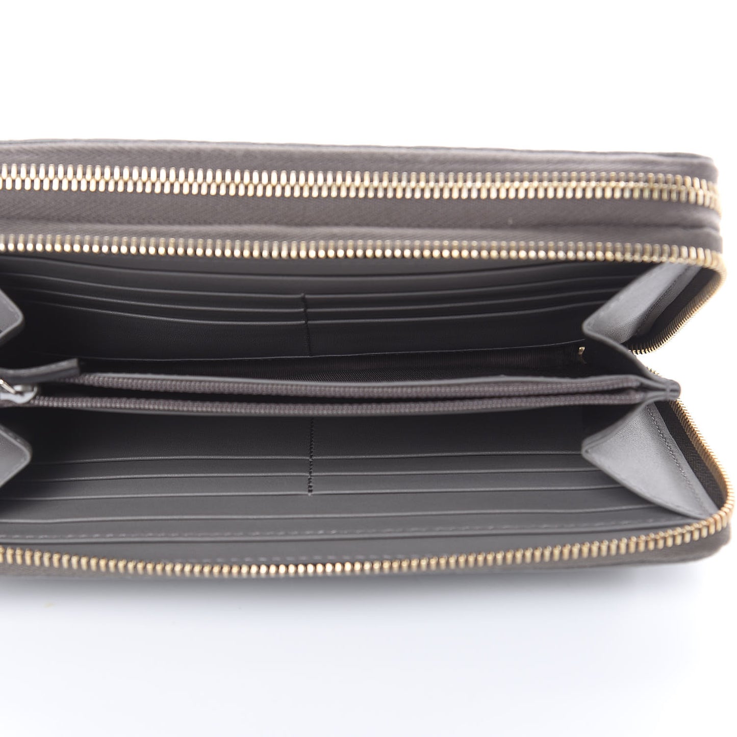 Soft Microguccissima Zip Around Top Handle Travel Wallet Loess