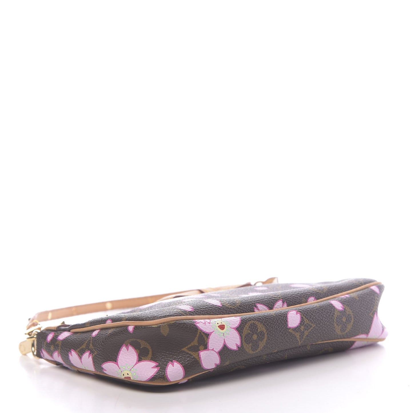 Monogram Cherry Blossom Pochette Accessories Brown