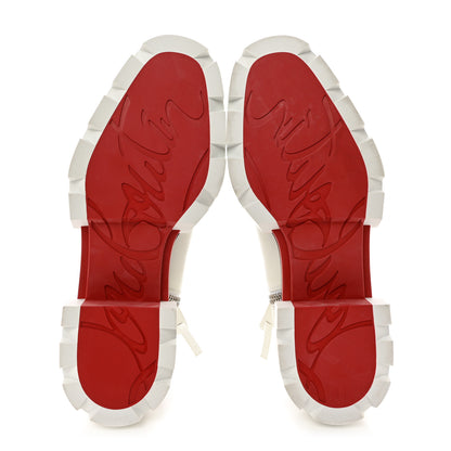 Christian Louboutin Calfskin Maxiboot Boots 38.5 Bianco 5 of 10