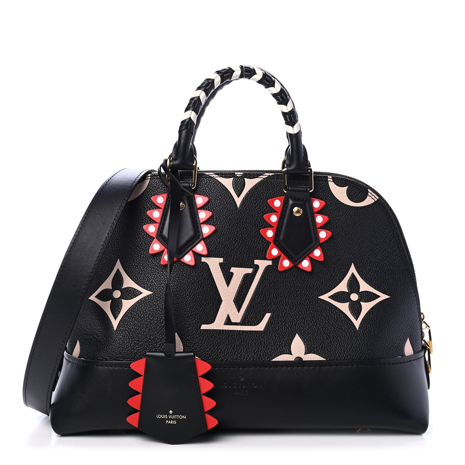 Louis Vuitton Empreinte Monogram Giant Crafty Alma PM Black Creme 1 of 4