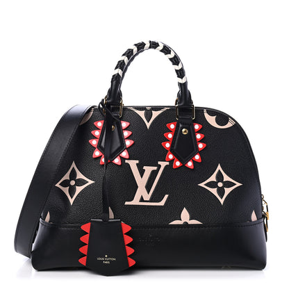 Louis Vuitton Empreinte Monogram Giant Crafty Alma PM Black Creme 1 of 4
