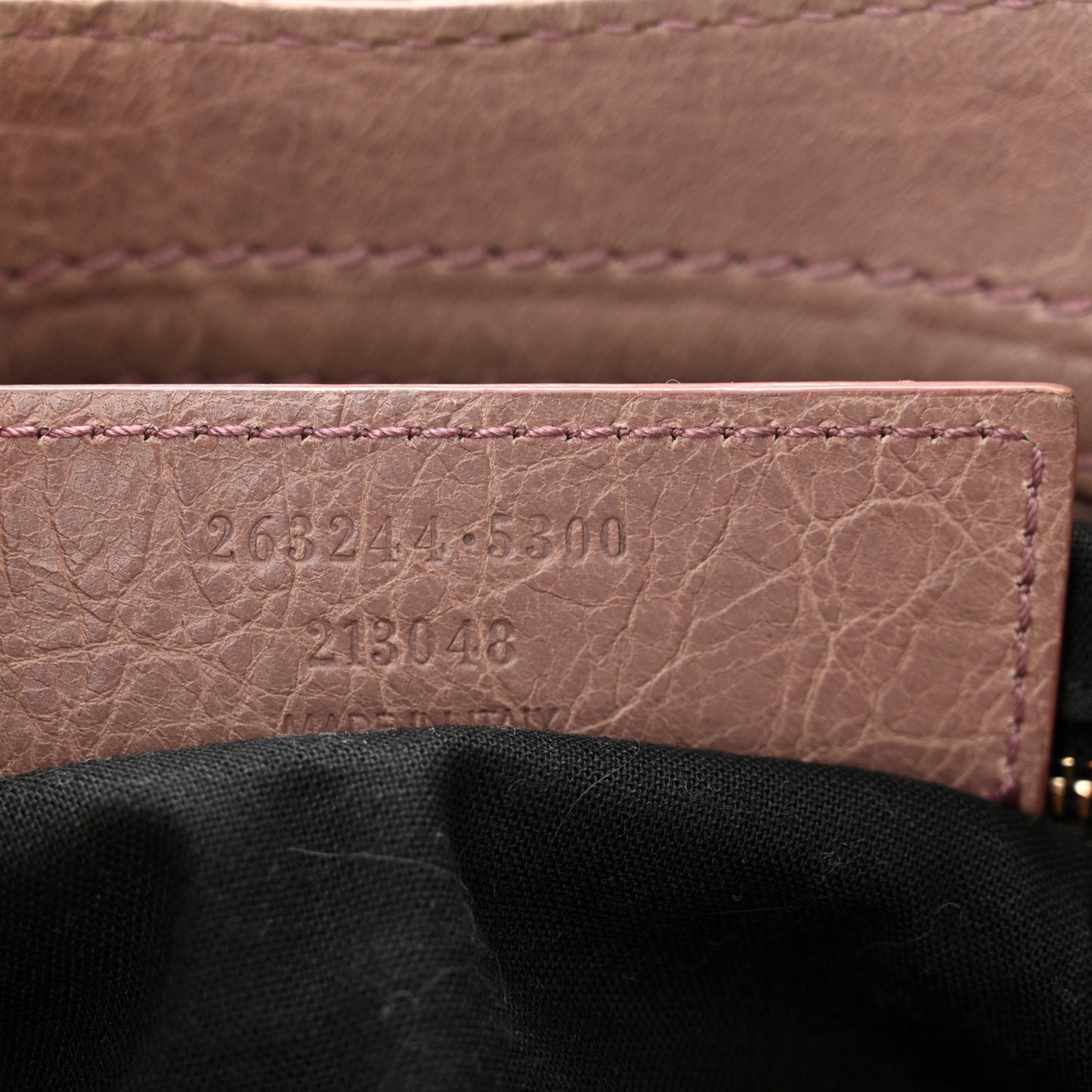 Agneau Giant 21 Rose Gold Hardware Velo Parme