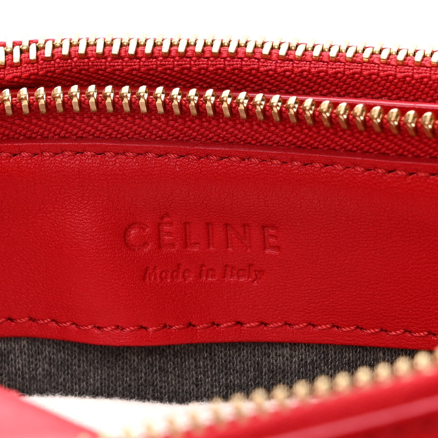 Lambskin Small Trio Crossbody Bag Red