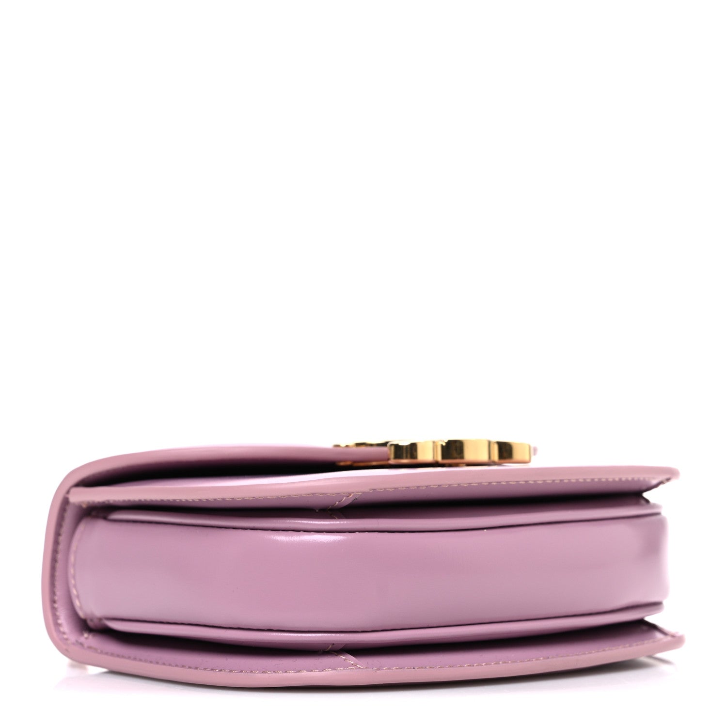 Celine Shiny Calfskin Triomphe Mini Besace Clea Pastel Pink 4 of 12