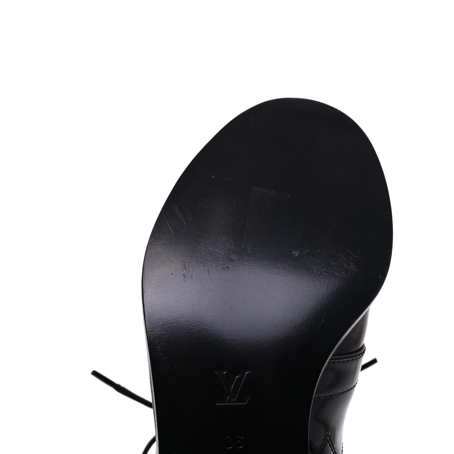 Calfskin Ankle Boots 36 Black