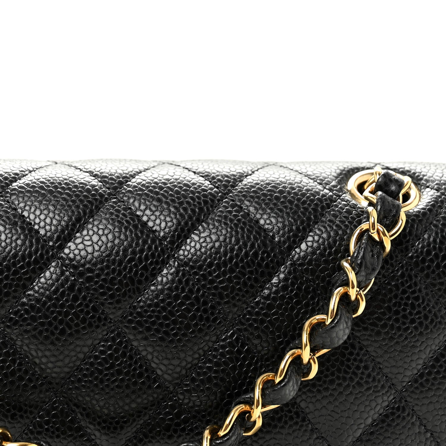 Chanel Caviar Quilted Small Double Flap Black 8 of 11