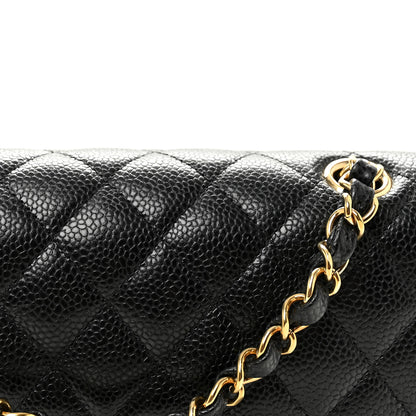 Chanel Caviar Quilted Small Double Flap Black 8 of 11