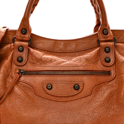 Balenciaga Agneau Classic Hardware City Orange Brulee 9 of 11