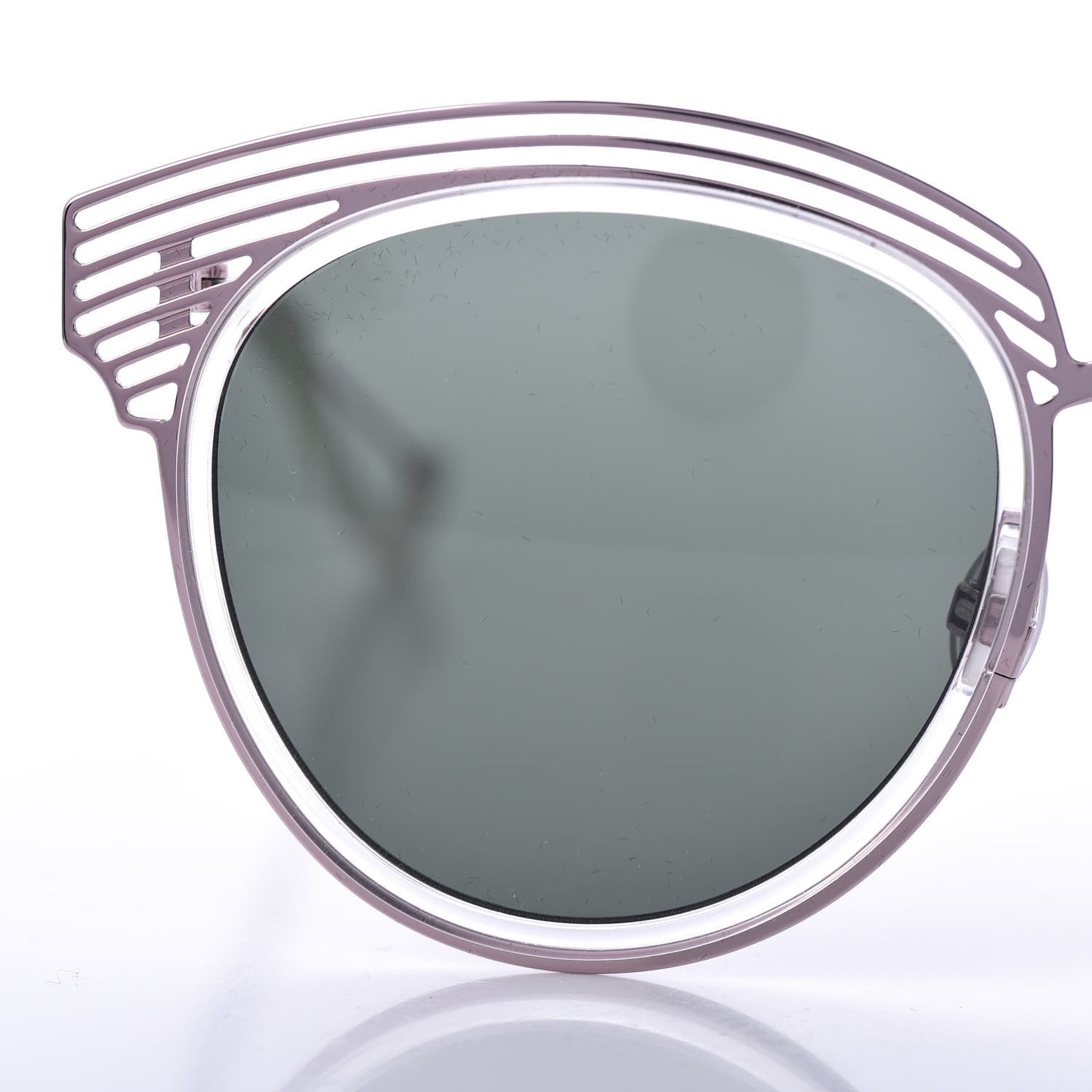Acetate Enigme Sunglasses Pink White