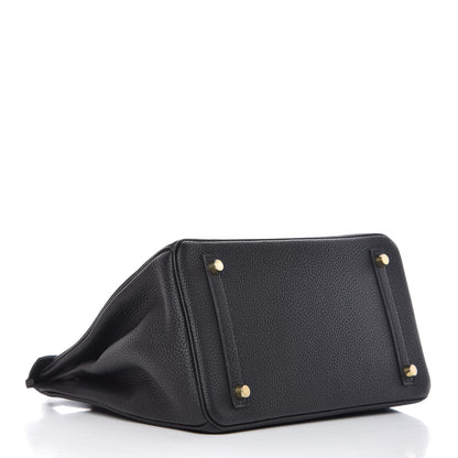 Hermes Togo Birkin 30 Black 4 of 34