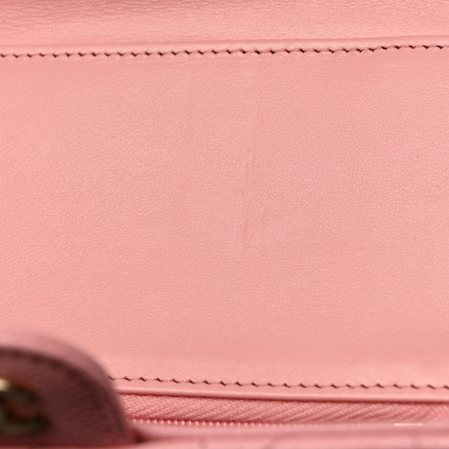 Caviar Quilted Medium Flap Wallet Pink
