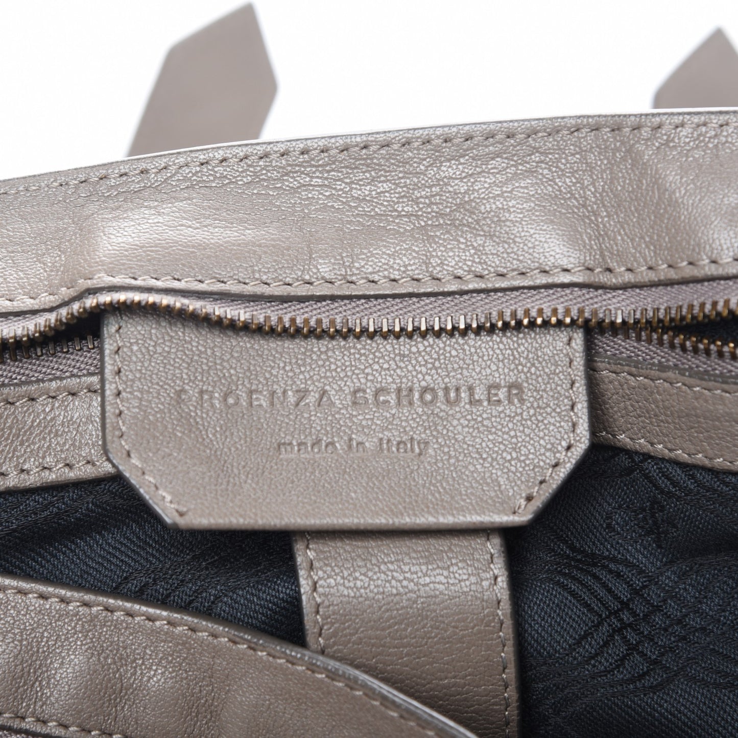 Lambskin Medium PS1 Satchel Smoke