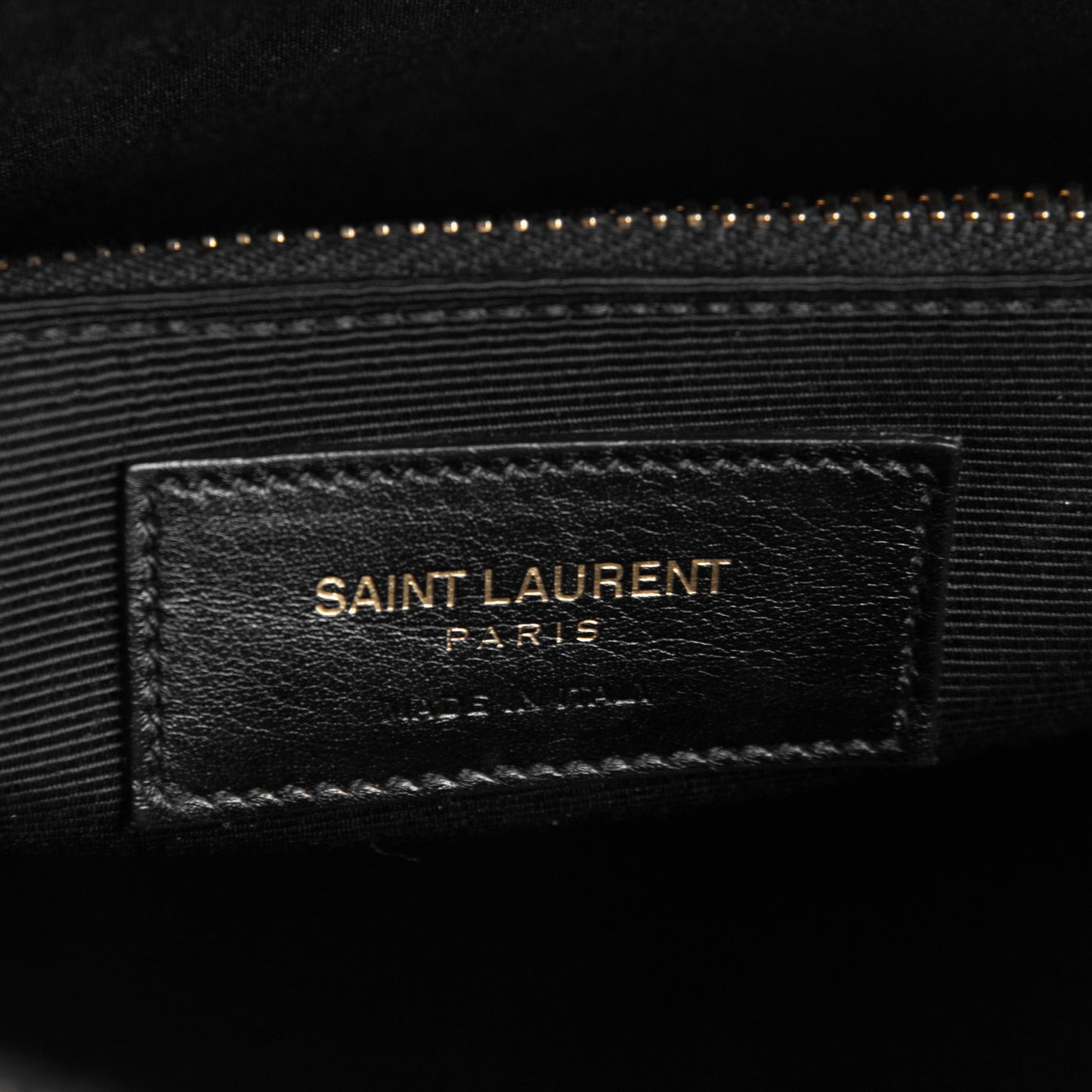 Patent Small Sac de Jour Black