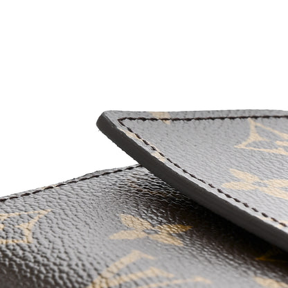 Louis Vuitton Monogram Groom Sarah Wallet Red 8 of 10