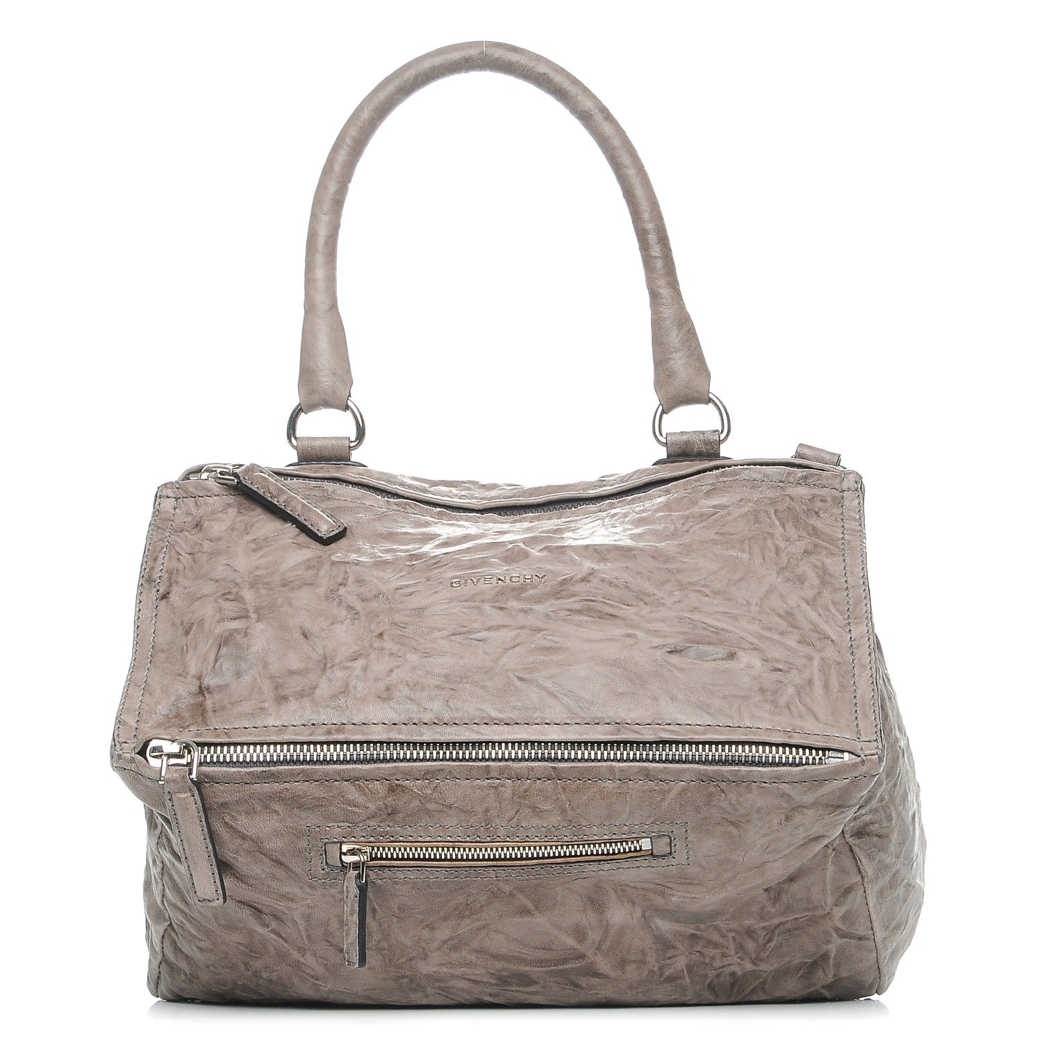 Givenchy Tumbled Sheepskin Medium Pandora Charcoal 1 of 12