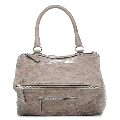 Givenchy Tumbled Sheepskin Medium Pandora Charcoal 1 of 12
