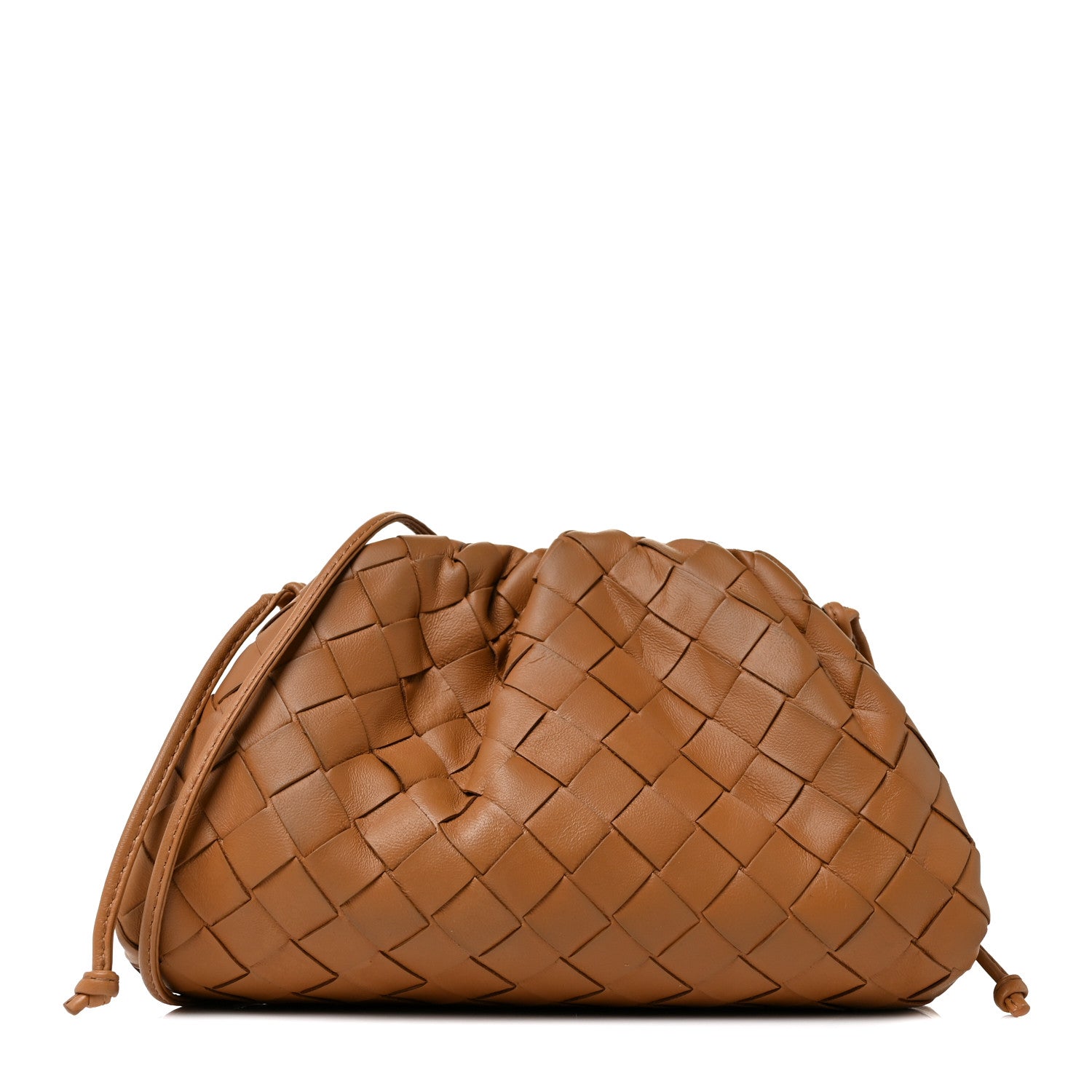 Bottega Veneta Nappa Intrecciato The Mini Pouch Carmel 1 of 7