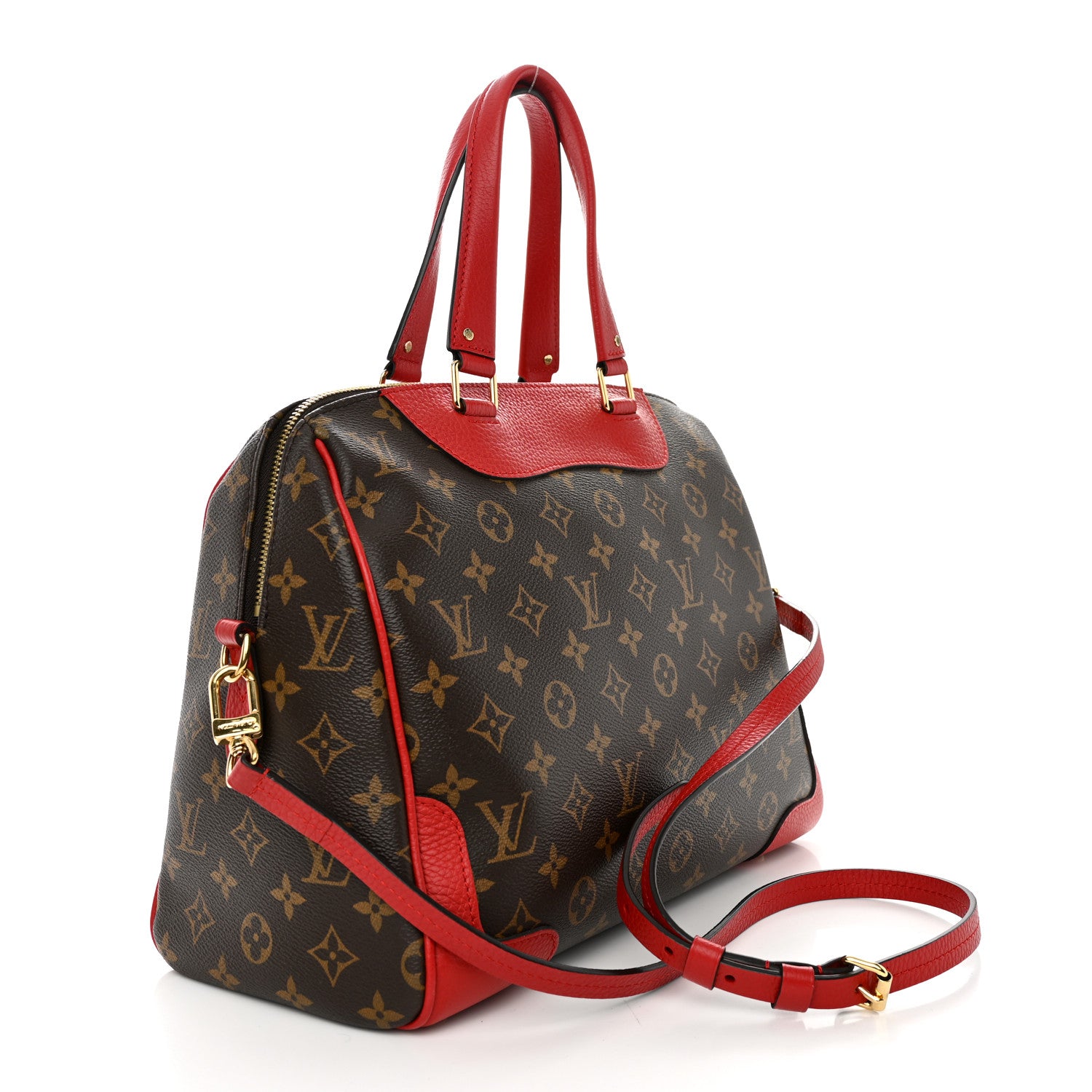Louis Vuitton Monogram Retiro NM Coquelicot 3 of 10