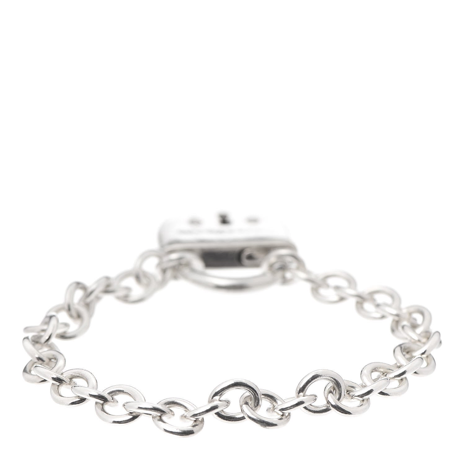 Tiffany Sterling Silver Lock Charm Bracelet 3 of 6