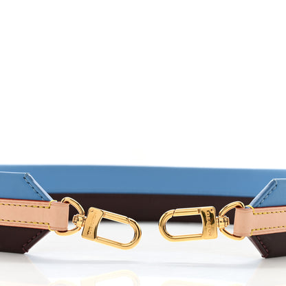 Louis Vuitton Calfskin Cluny MM Shoulder Strap Blue Glacial 3 of 5