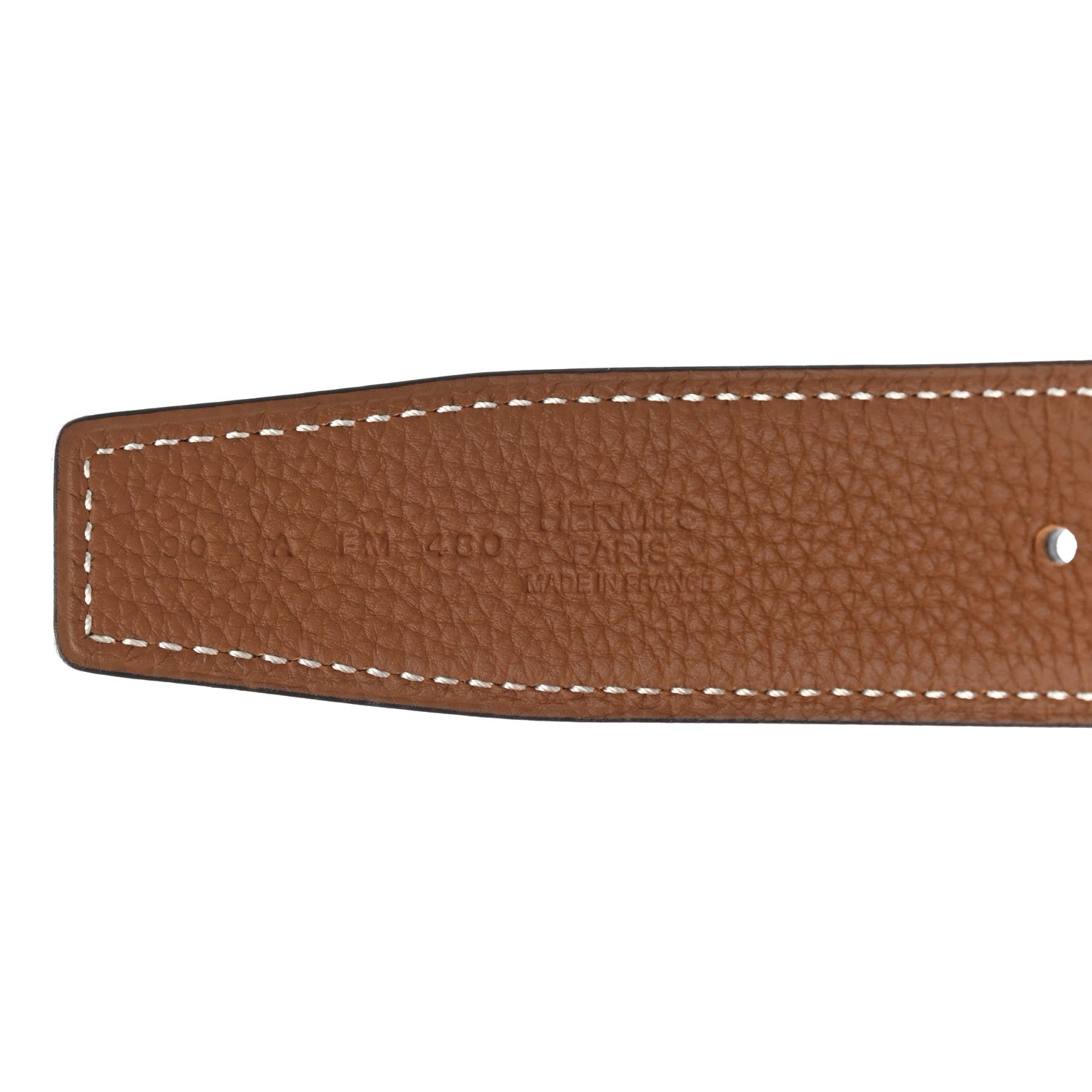 Hermes Box Togo 32mm Quizz H Belt 90 Black Gold 5 of 6