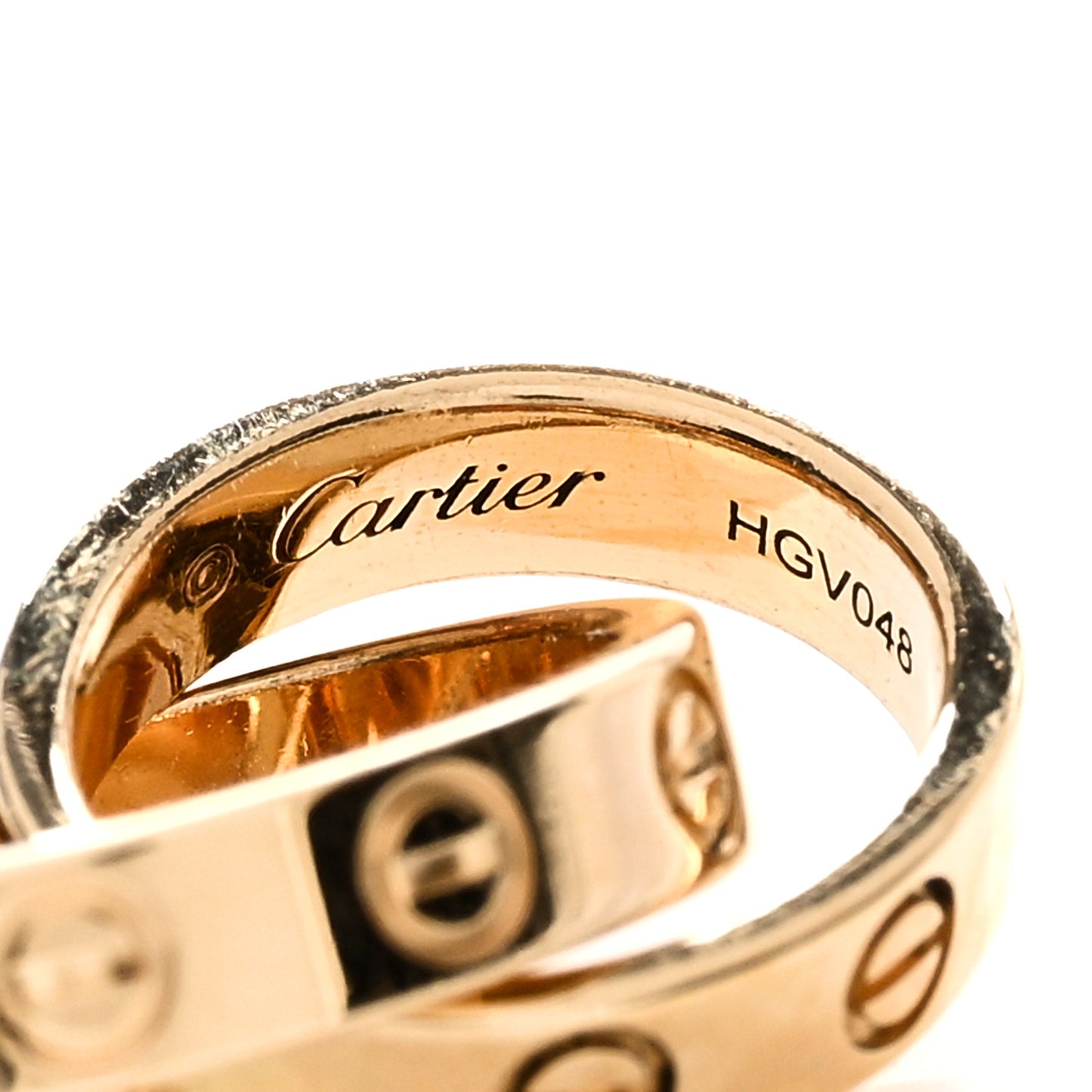 18K Yellow Gold Interlocking LOVE Bracelet
