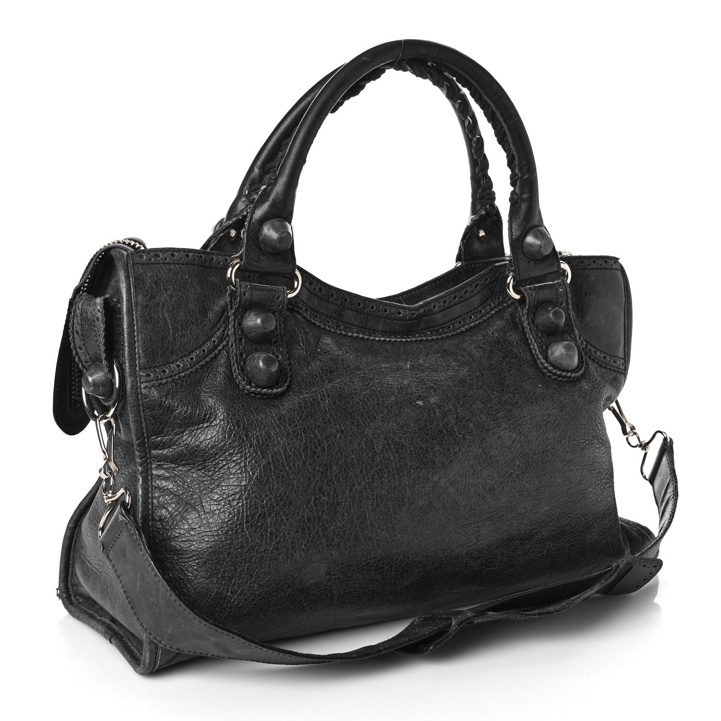 Agneau Giant Brogues Hardware City Black