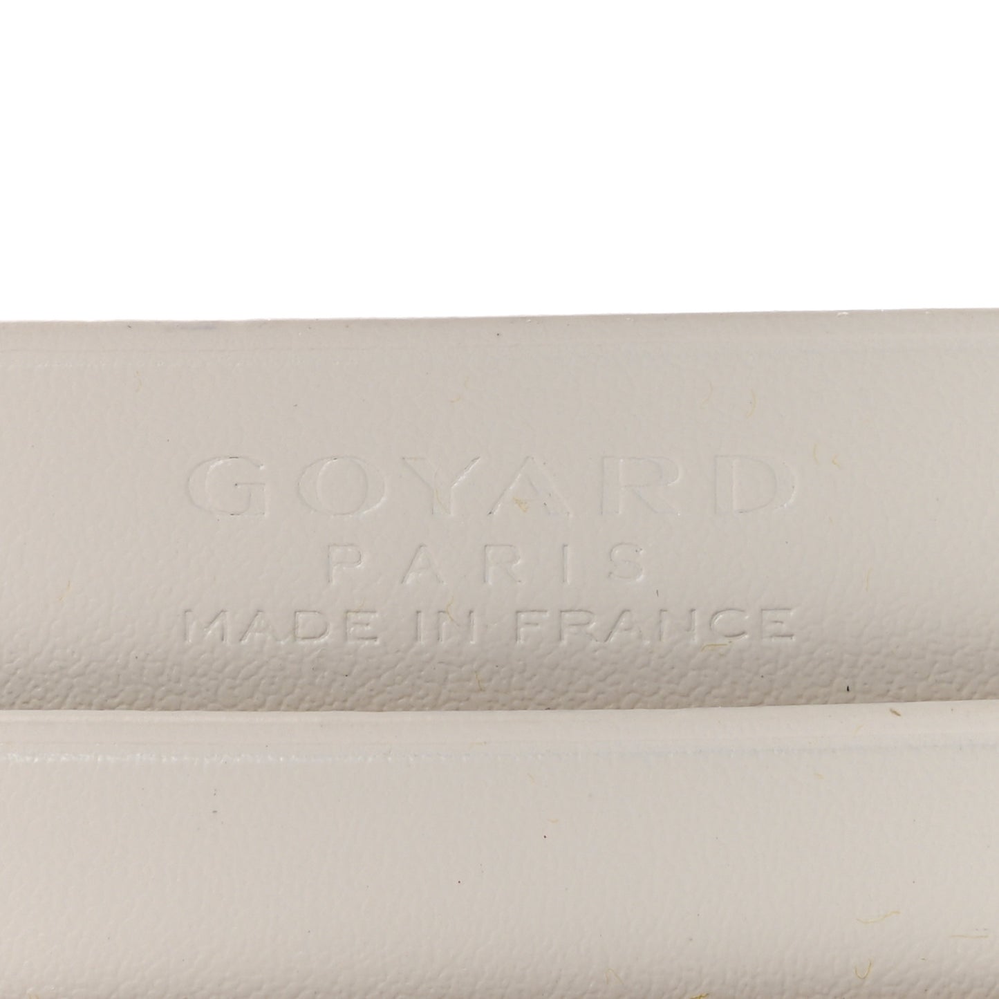 Goyardine Saint Sulpice Card Holder White