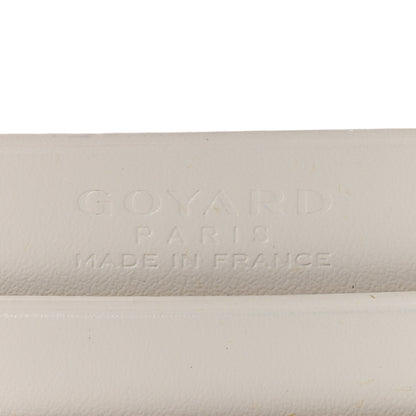 Goyard Goyardine Saint Sulpice Card Holder White 6 of 8