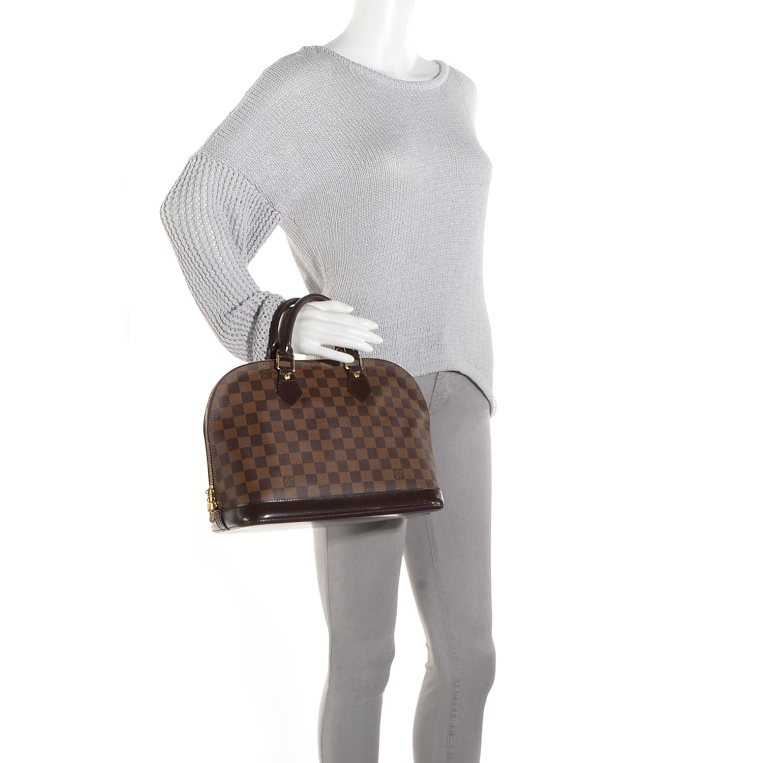 Louis Vuitton Damier Ebene Alma PM 2 of 7