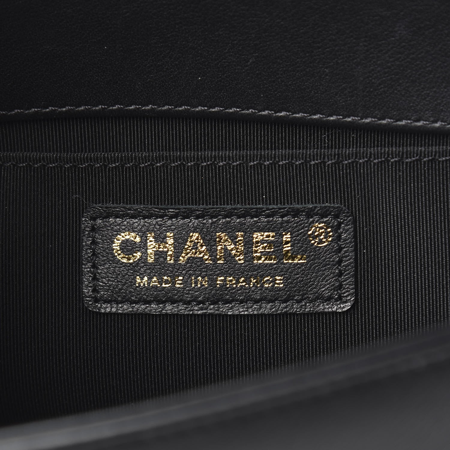 Chanel Calfskin Pearl Small Boy Flap Black 5 of 10