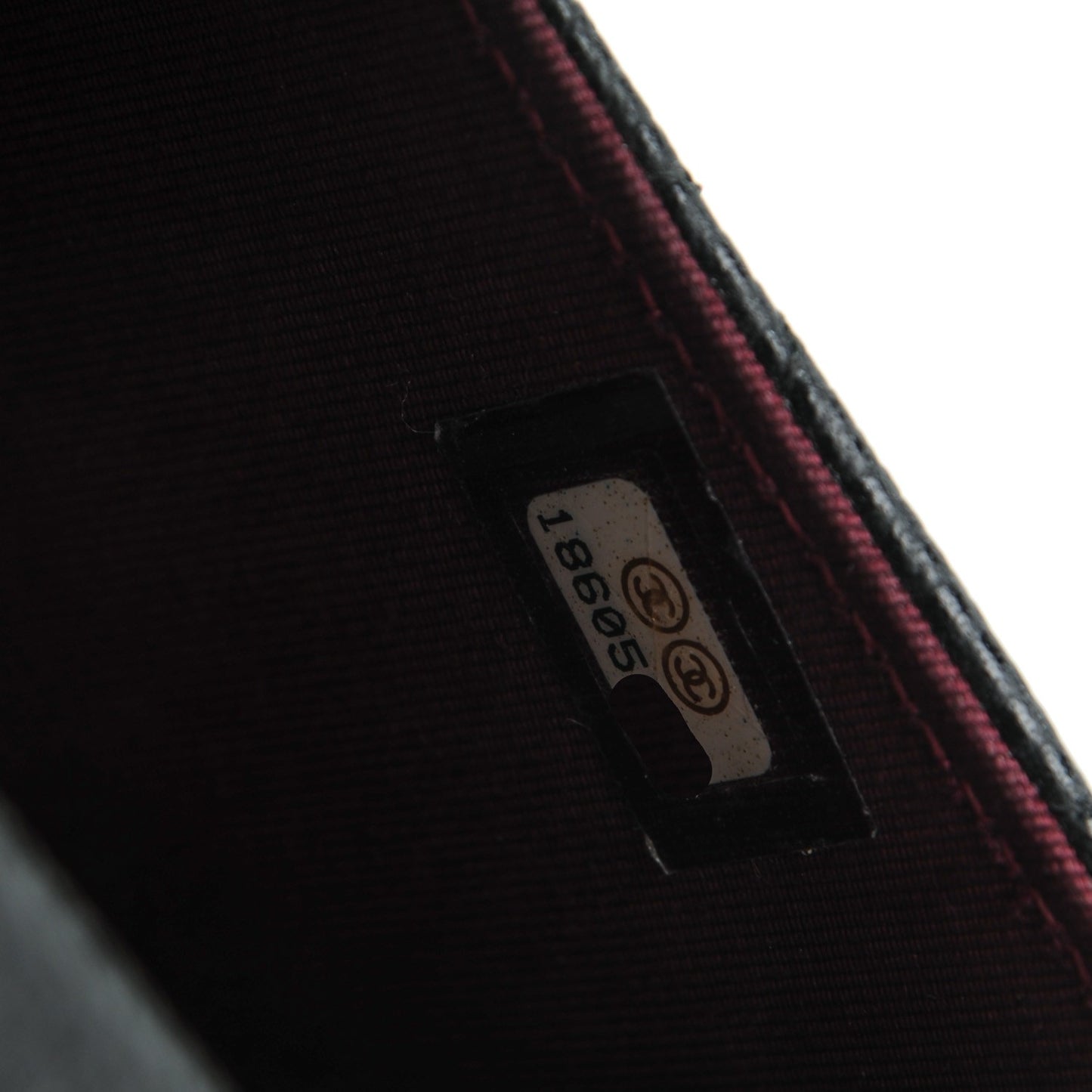 Caviar Quilted Travel Wallet Black