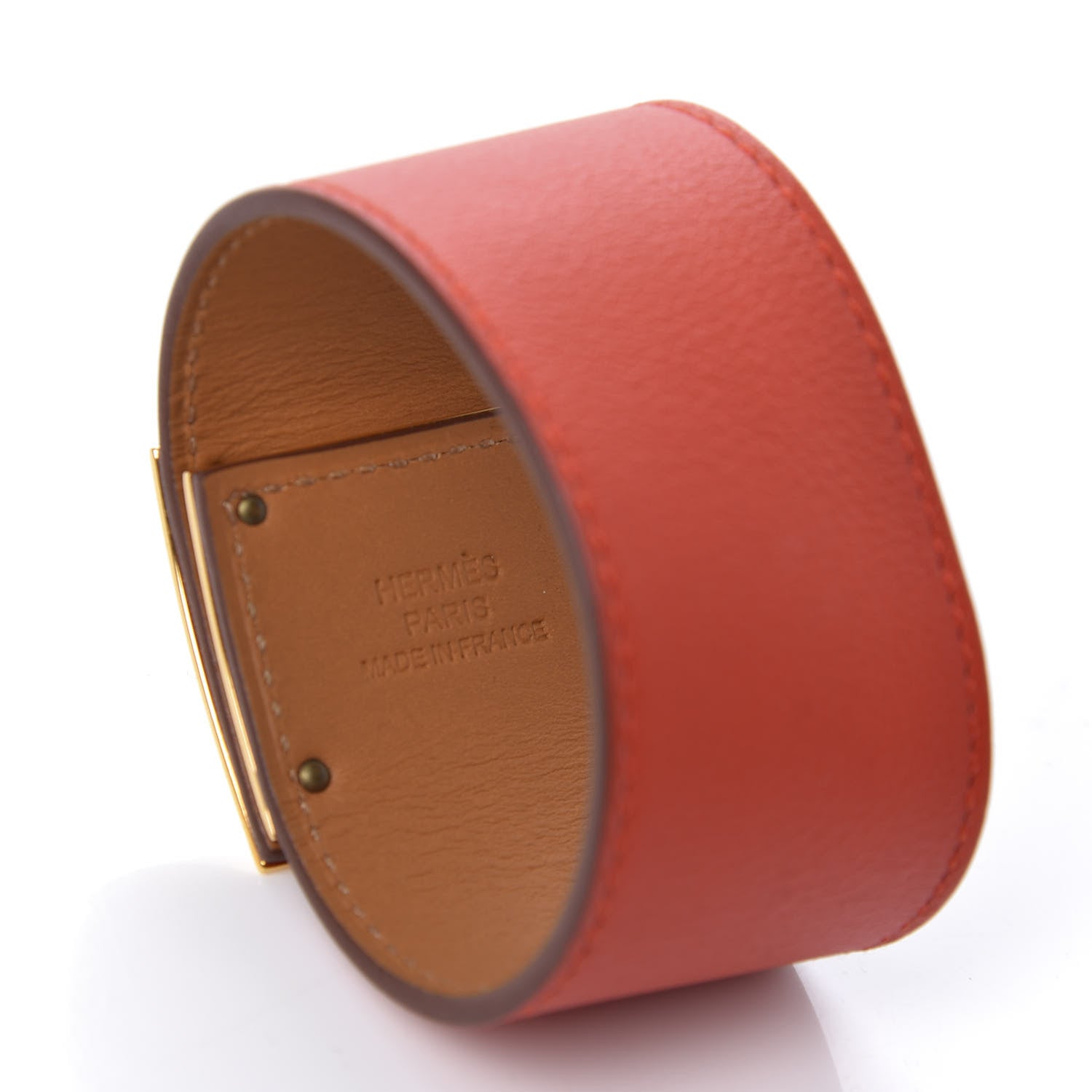 Hermes Swift Kelly Dog Bracelet Capucine 4 of 7