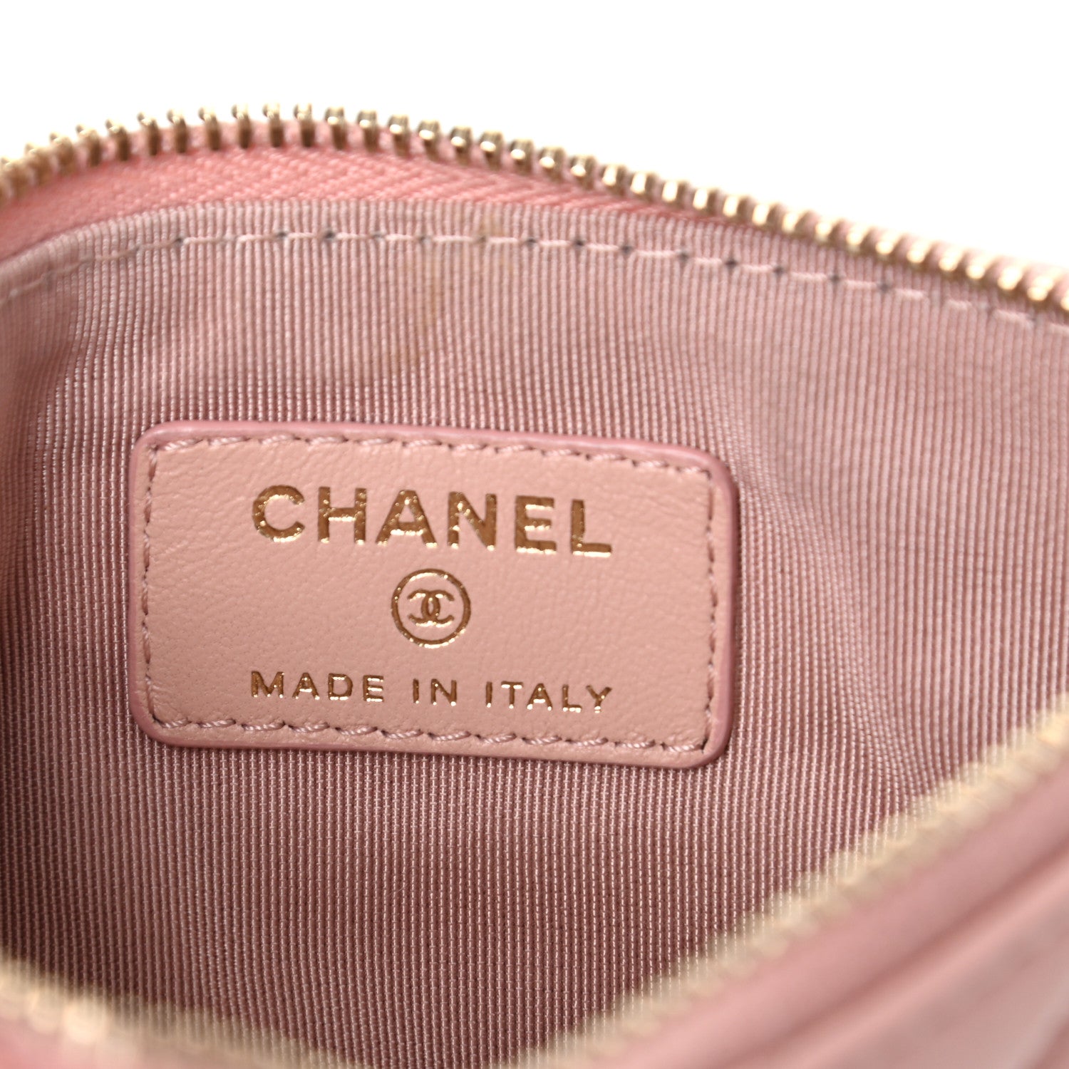 Chanel Aged Calfskin Quilted Small Reissue Cosmetic Case Light Pink 6 of 7
