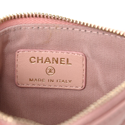 Chanel Aged Calfskin Quilted Small Reissue Cosmetic Case Light Pink 6 of 7