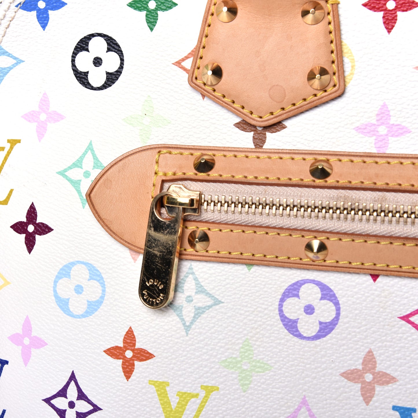 Monogram Multicolor Alma White