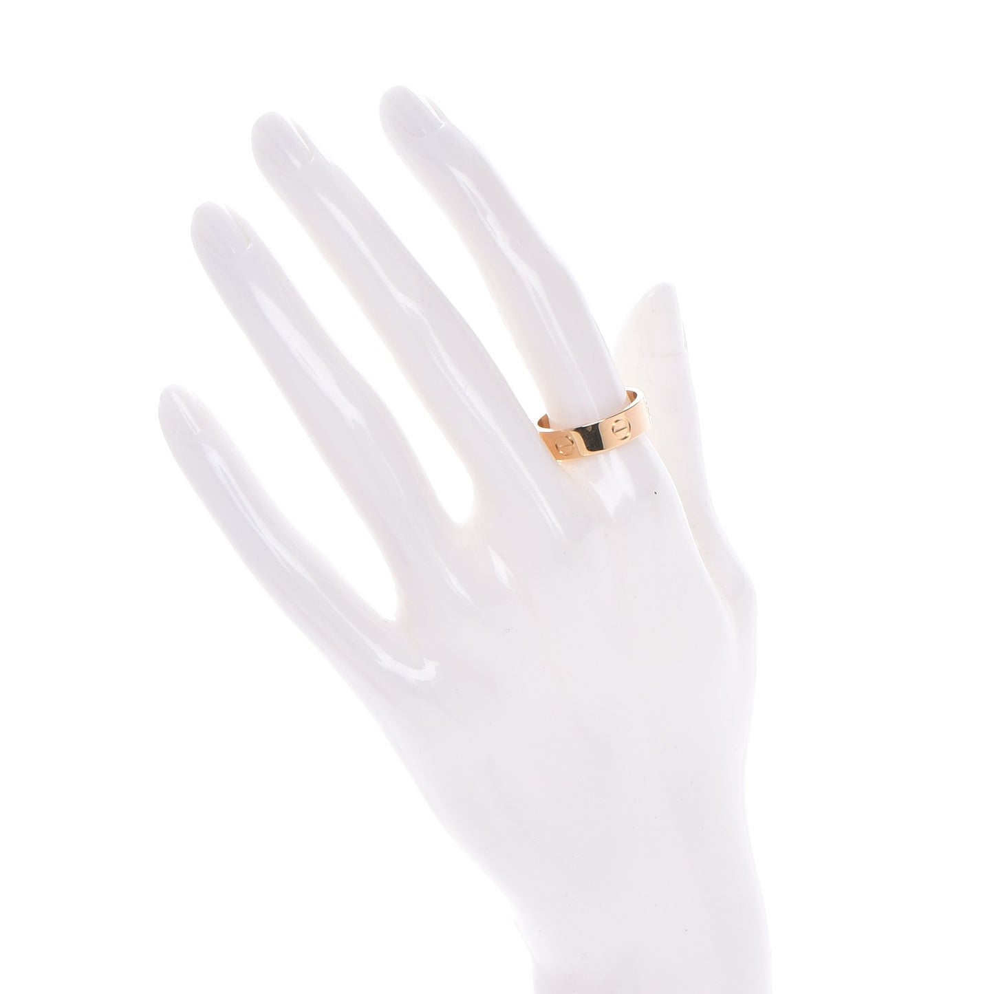 18K Yellow Gold 5.5mm LOVE Ring 57 8