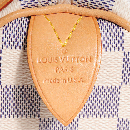 Louis Vuitton Damier Azur Speedy 30 7 of 7