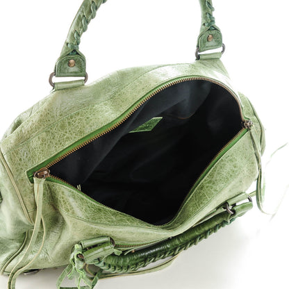 Balenciaga Agneau Classic Hardware Twiggy Vert Thyme 7 of 7