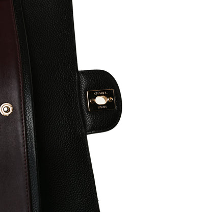 Chanel Caviar Quilted Medium Double Flap Black 32 of 39