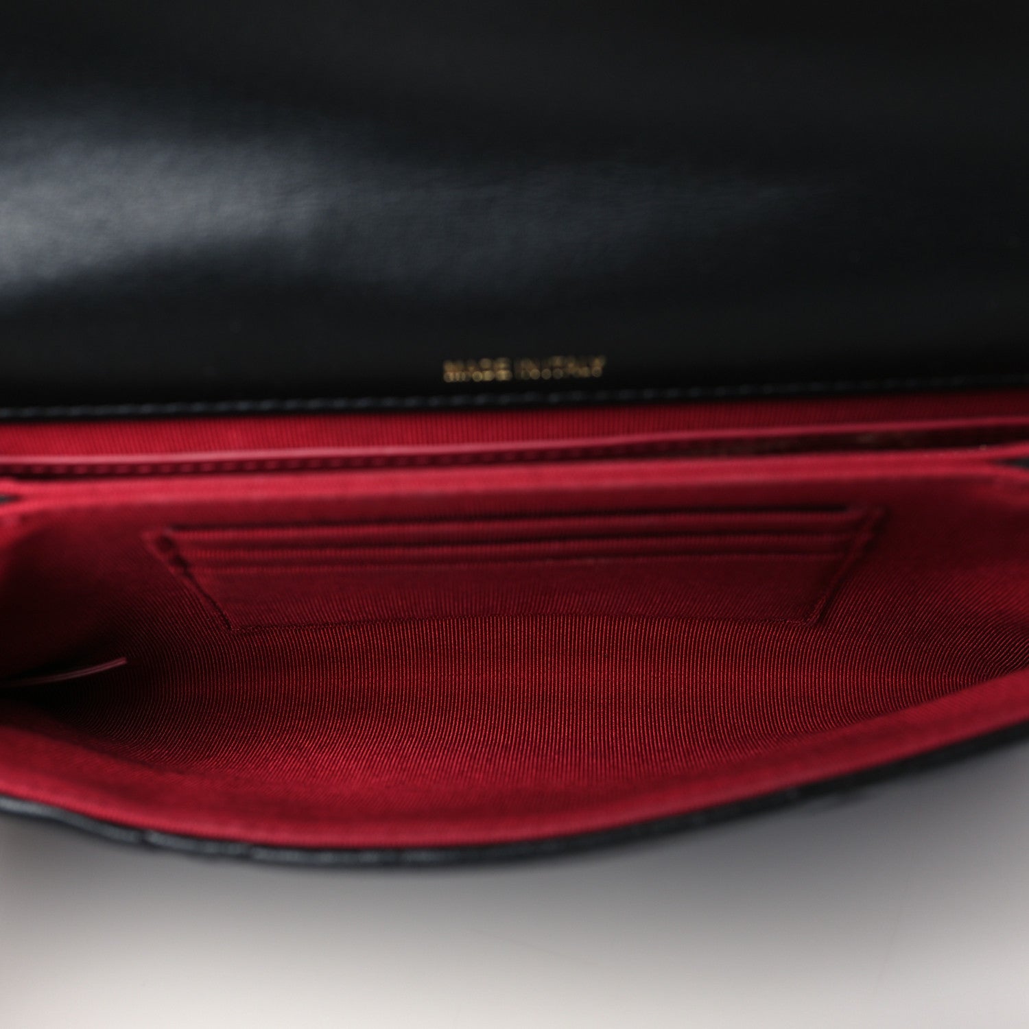 Chanel Lambskin Quilted Chanel 19 Flap Clutch Black 5 of 12