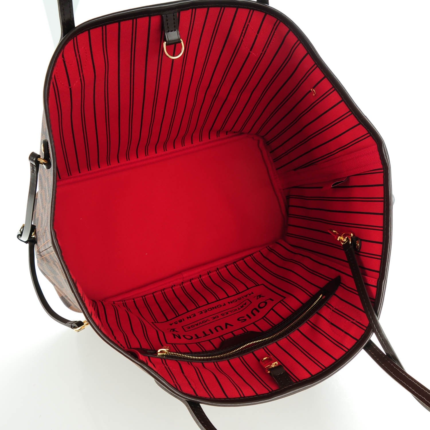 Louis Vuitton Damier Ebene Neo Neverfull MM 6 of 10